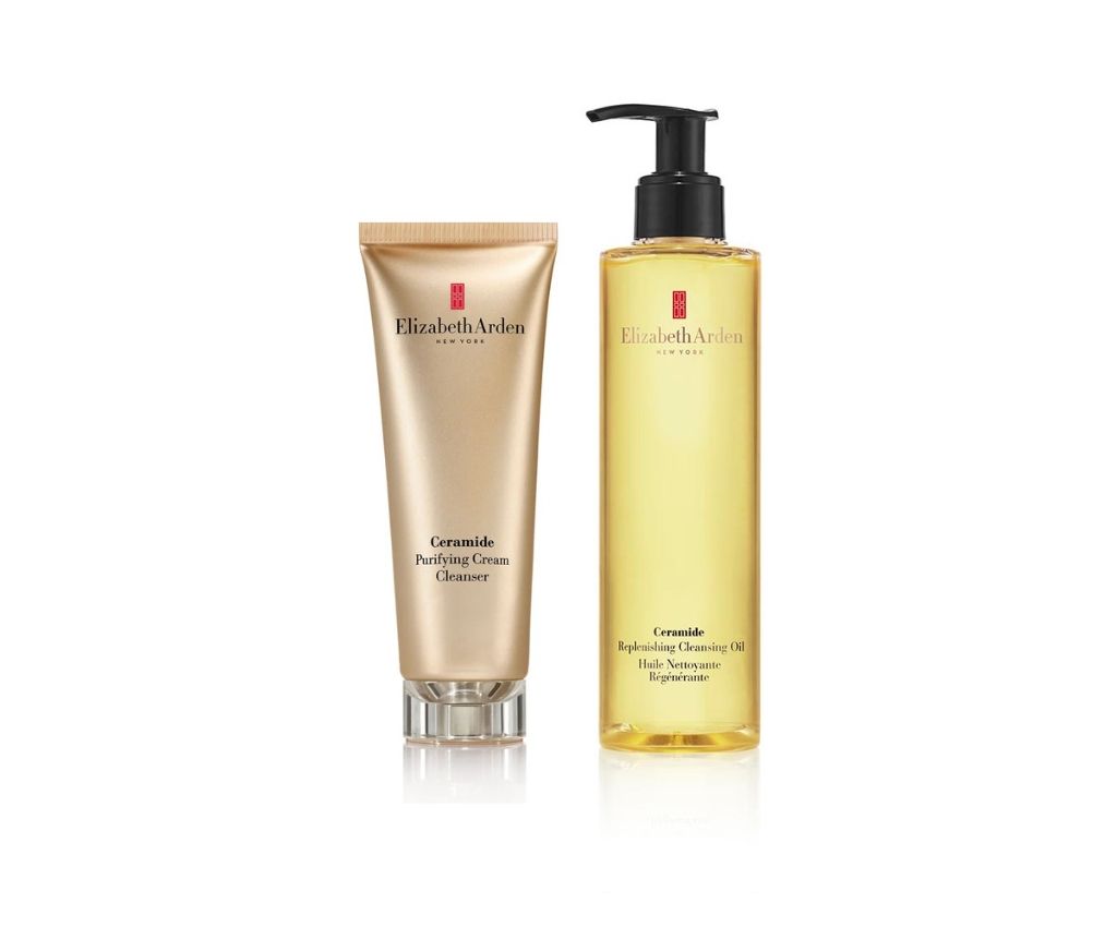 時空彈力淨膚潔面乳 + 卸妝油套裝